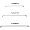 Bright Star Lighting FTL054 WH T8 LED PVC Open Channel Fitting