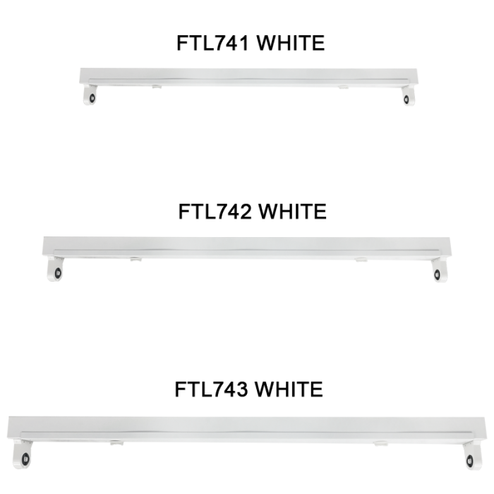 Bright Star Lighting FTL742 WHITE LED G5 Metal Base T5 PC Lamp holder 2 Side Power