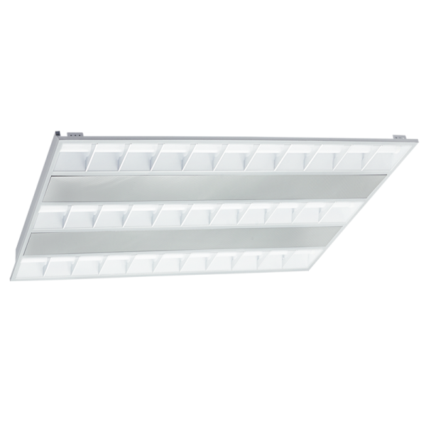 Bright Star Lighting FTL801 WH LED Metal Fluorescent with Aluminium Grid