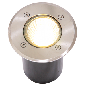 Bright Star GL6110 STAINLESS ROUND-GROUND LIGHT 1X7W GU10 IP67 CUT OUT 103MM