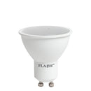Flash GU10 4W LED GU10 Lamp Frosted Glass Warm White 3000K