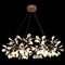 K. Light K-LED-8245/100 Copper 230v 48.6W LED Round Leaf Pendant