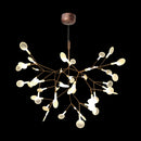 K. Light K-LED-8245/72 Copper 230v 13.5W LED Medium Leaf Pendant