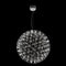 K. Light K-LED-9027M/CW Stainless Steel 230v 27.6W LED Fuse Medium Deathstar Pendant