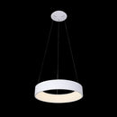K. Light K-LED3380-60/NW White 230v 36W LED SMD White Round Pendant