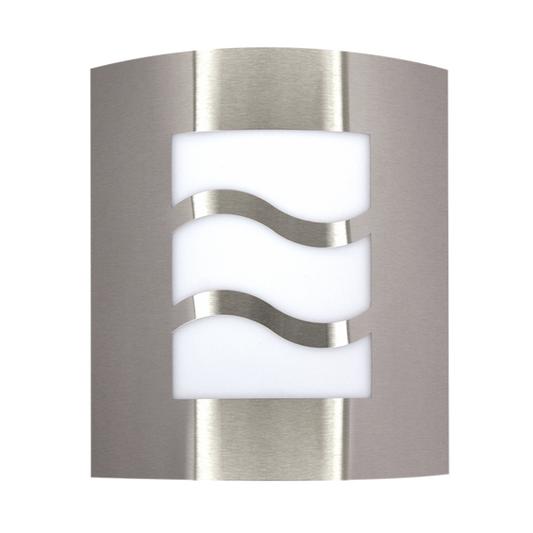 Bright Star L037 STAINLESS STAINLESS STEEL POLY COVER IP44 1X11W ES