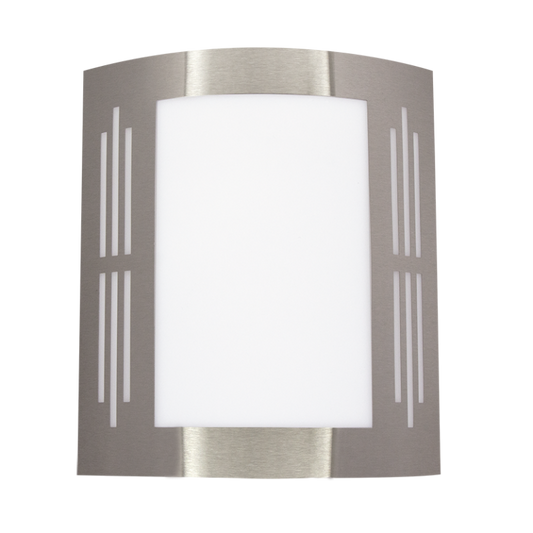 Bright Star L038 STAINLESS STAINLESS STEEL POLY COVER IP44 1X11W ES