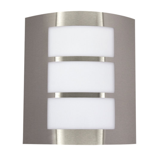Bright Star L039 STAINLESS STAINLESS STEEL POLY COVER IP44 1X11W ES