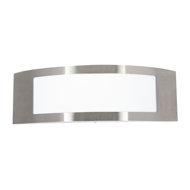 Bright Star L046 STAINLESS STAINLESS STEEL POLY COVER IP44 1X11W ES