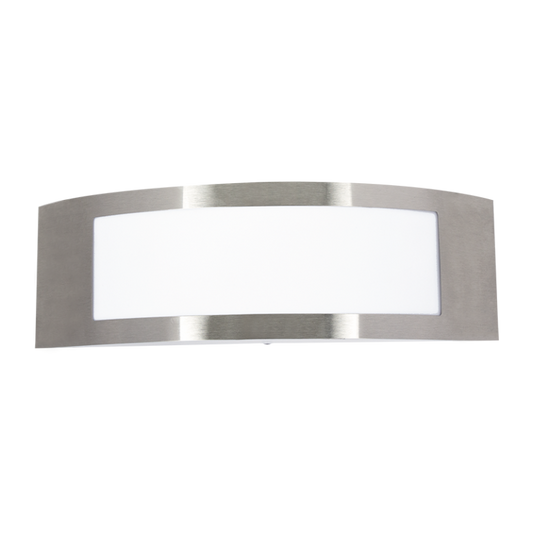 Bright Star L046 STAINLESS STAINLESS STEEL POLY COVER IP44 1X11W ES