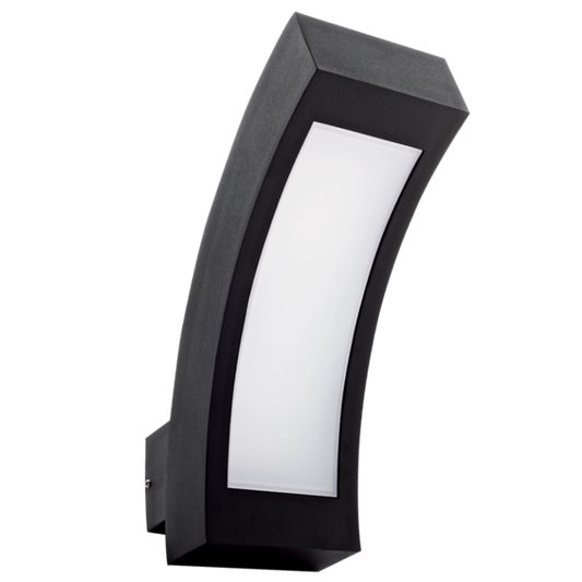 Bright Star L070 BLACK 12W LED 4000K IP65 ALU&OPAL POLYCARBONATE