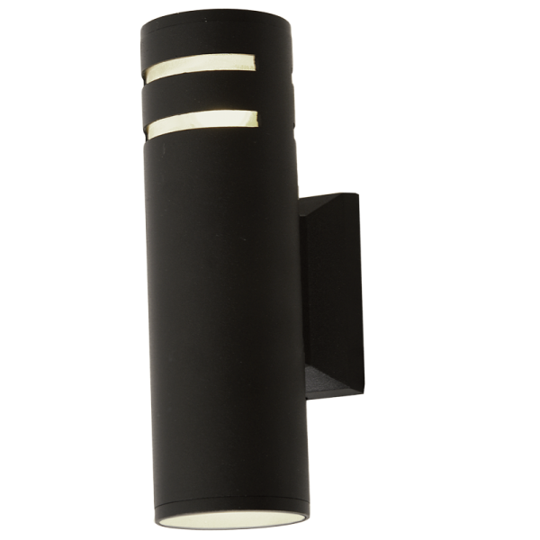 Bright Star L131 BLACK UP & DOWN WALL BRACKET IP44 2X50W GU10