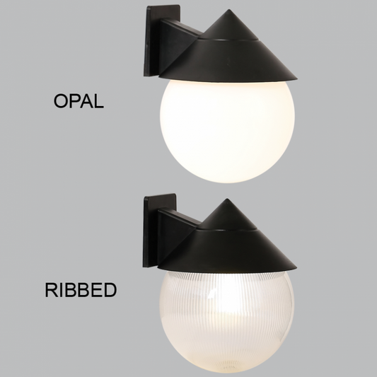 Bright Star L303 OPAL PVC BASE WITH POLY COVER IP44 1X14W ES