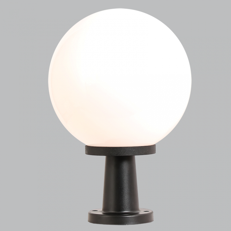 Bright Star L308 OPAL PVC BASE CLEAR OPAL POLY COVER IP44 1X14W ES