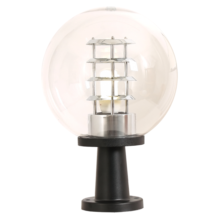Bright Star L309 CLEAR PVC BASE CLEAR ROUND POLY COVER IP44 1X14W ES