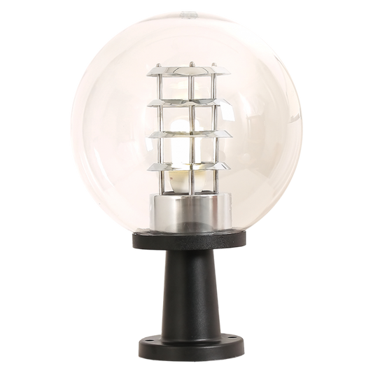 Bright Star L309 CLEAR PVC BASE CLEAR ROUND POLY COVER IP44 1X14W ES