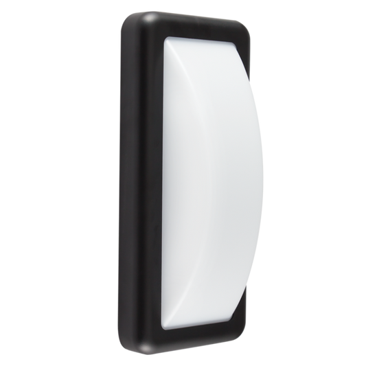 Bright Star L326 BLACK 6W LED BULKHEAD ABS BASE PC COVER IP54 4000K 320L