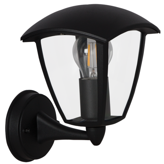 Bright Star L360 BLACK 4 PANEL UP FACING IP44 1X11W ES