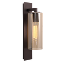 Bright Star Lighting L510 COFFEE Down Facing Coffee Colour Metal Lantern with Amber Glass