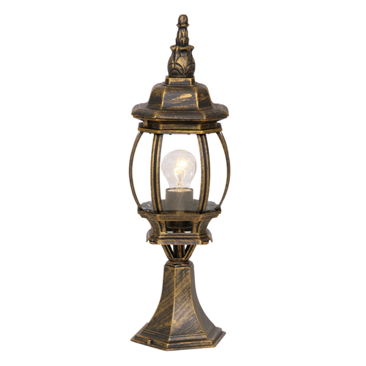 Bright Star Lighting L8083 BK/GD Lantern