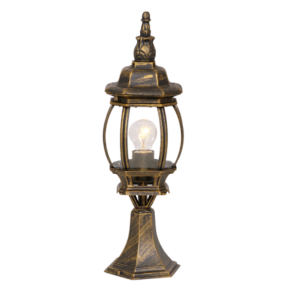 Bright Star Lighting L8083 BK/GD Lantern