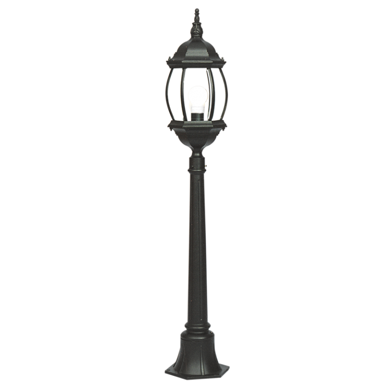 Bright Star Lighting LFL004/1 BLACK Standing Lantern