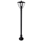 Bright Star Lighting LFL014/1 BLACK Standing Lantern