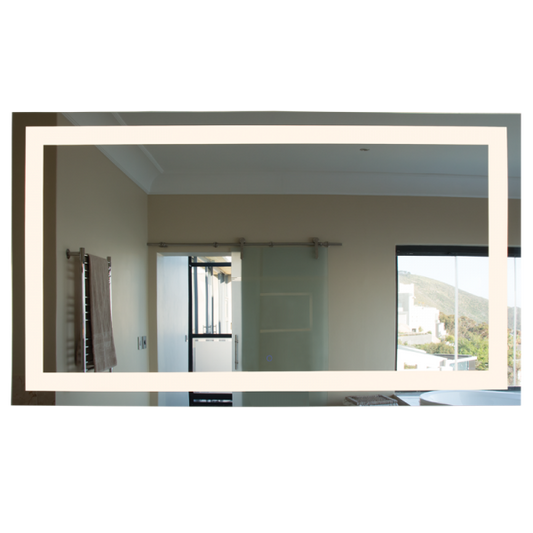 Bright Star ML027 LED RECTANGULAR MIRROR WITH ON/OFF 48W LED 3000K