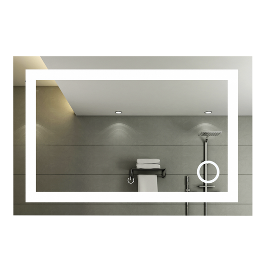 Bright Star ML051 LED RECTANGULAR MIRROR 4000K 22W LED 800X600MM