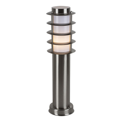 Eurolux Stainless Steel Grid Pedestal Satin Chrome