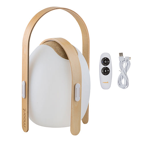 Eurolux O556 Ovo Mini Speaker Lantern 240mm Wood/Plastic