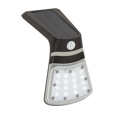 Eurolux O589B Wall Light Solar LED 2W Black