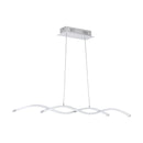 Eurolux P108 Lasana2 Pendant 870mm Chrome/White