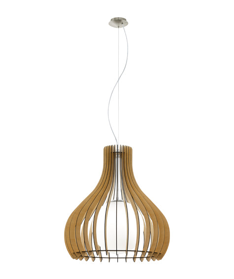 Eurolux P130M Tindori Pendant 600mm Maple