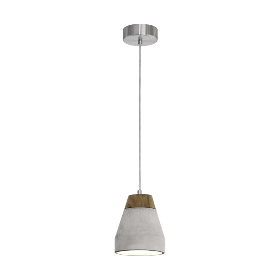 Eurolux Tarega 1LT Pendant 150mm Grey/Brown P184 **AVAIL FROM March 25***