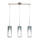 Eurolux P399 Pinto Nero 3LT Pendant 725mm Chrome
