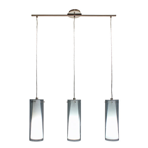 Eurolux P399 Pinto Nero 3LT Pendant 725mm Chrome