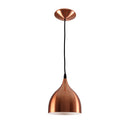 Eurolux P513 Coretto Pendant 170mm Copper/White