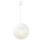 Eurolux P53 Rice Paper Round Pendant 300mm White