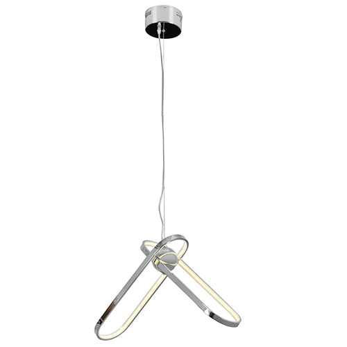 Eurolux P574 Hemisphere Pendant 750mm Chrome