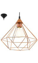 Eurolux P690C Tarbes Pendant 325mm Copper