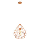 Eurolux P704C Carlton Pendant 300mm Copper