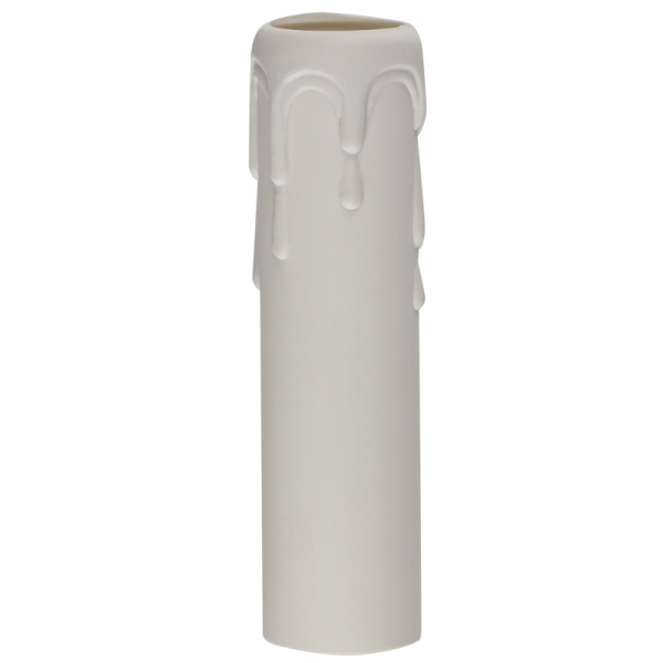 Bright Star PART025 WHITE 100mm PLASTIC CANDLE SLEEVES 30mm w