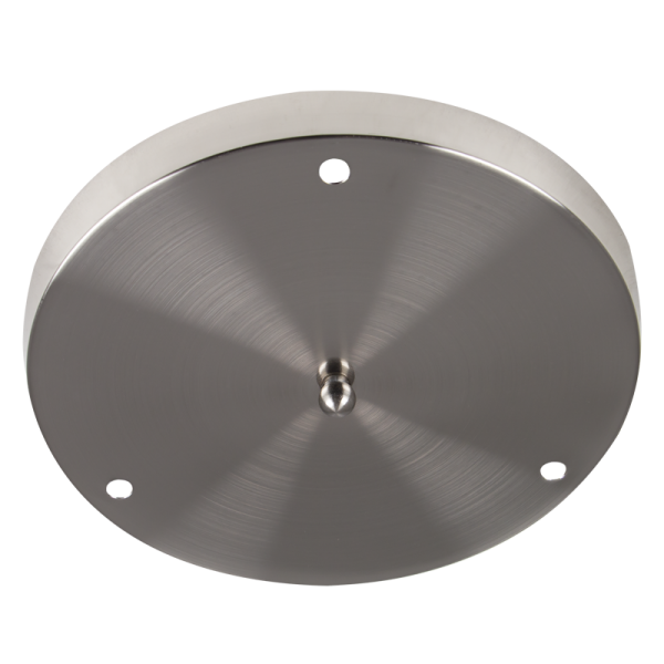 Bright Star Lighting PART031 Satin Chrome 250mm 3 Light Ceiling Cup