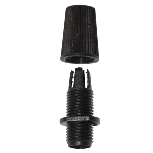 Bright Star PART038 BK FEMALE CORDGRIP WITH THREADED ROD