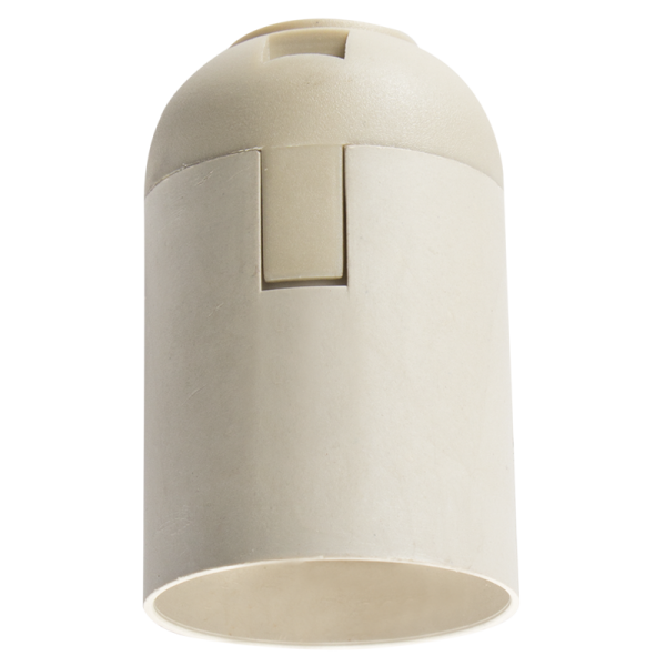 Bright Star PART105 ES WH PLASTIC LAMPHOLDER NO THREAD