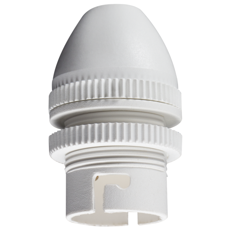 Bright Star PART106 BC WHITE PLASTIC LAMPHOLDER