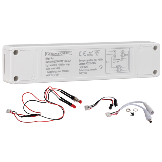 Bright Star PART509 EMERGENCY EMERGENCY KIT 5 - 40Watt (for LED Driver)