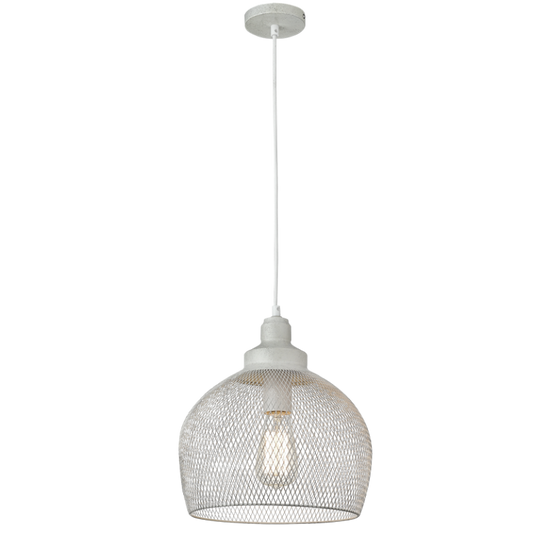 PEN208 Bright Star FRENCH WH FRENCH WH METAL PENDANT 1X60W ES