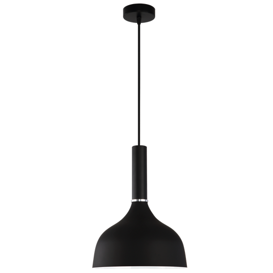 PEN217 Bright Star BLACK METAL PENDANT 1X60W ES